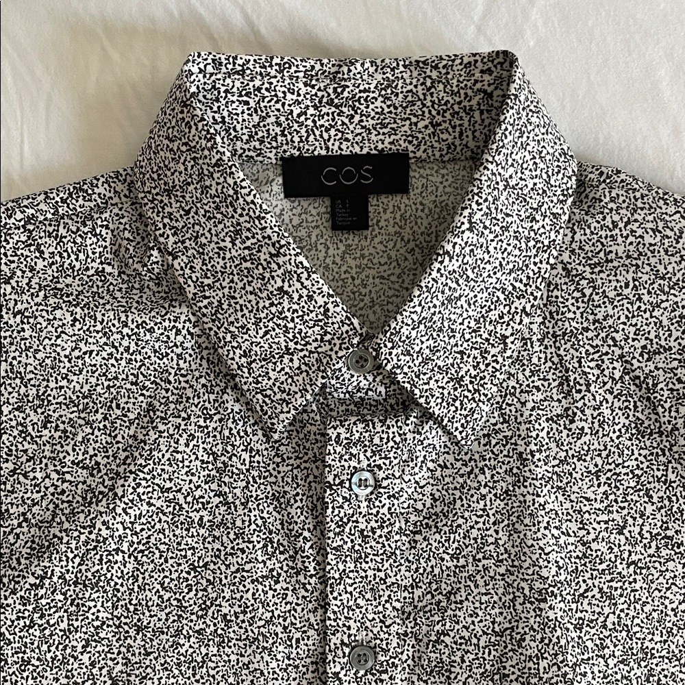 Cos Static Patterned Button Down Shirt - image 1